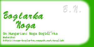 boglarka noga business card